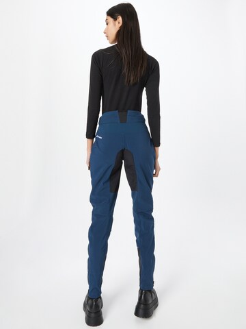 VAUDE Tapered Outdoor trousers 'Qimsa  II' in Blue