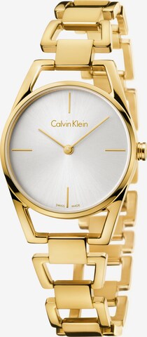 Calvin Klein Quarzuhr in Gold: predná strana