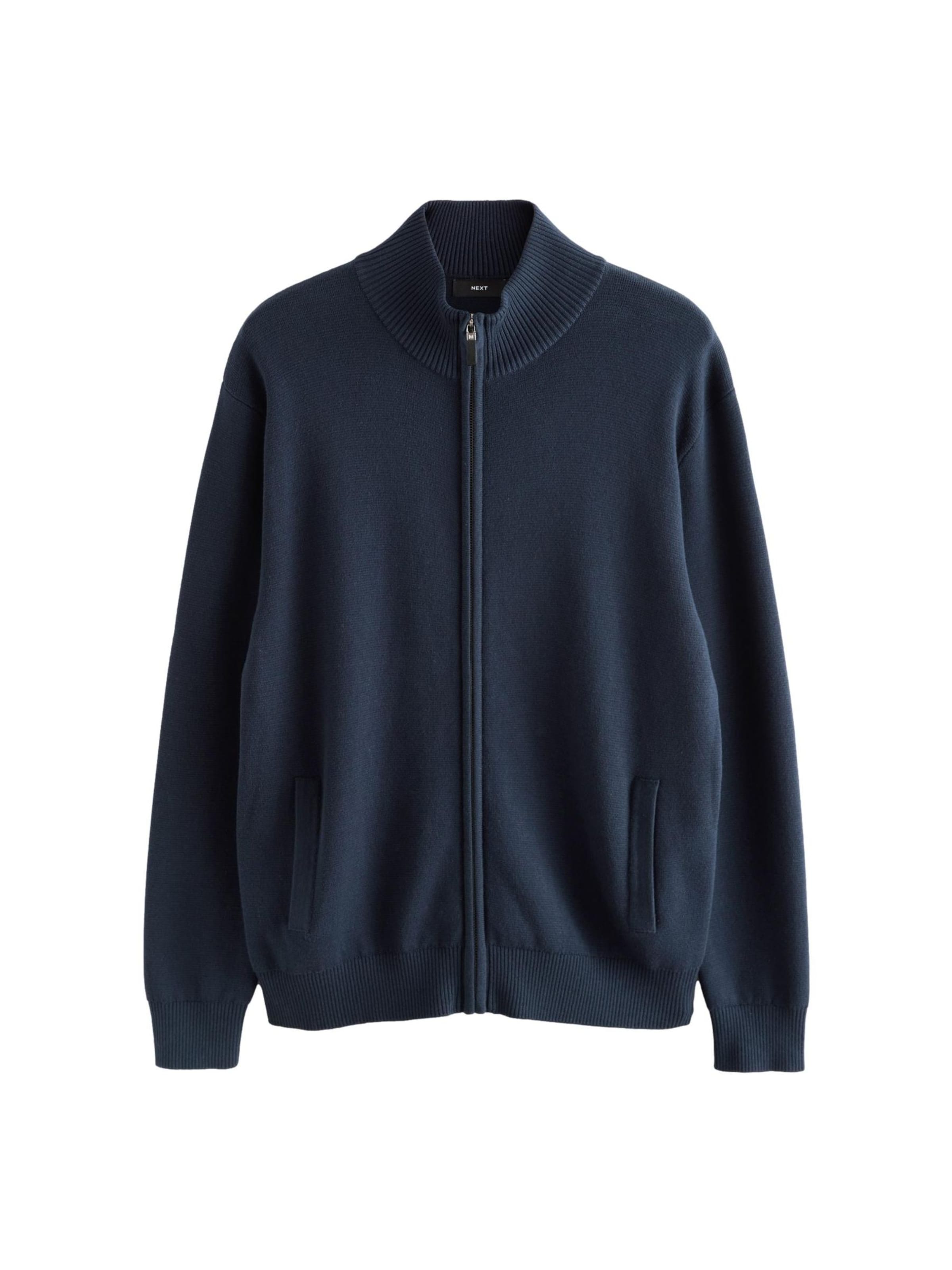 Next Kardigán - kék: elől
