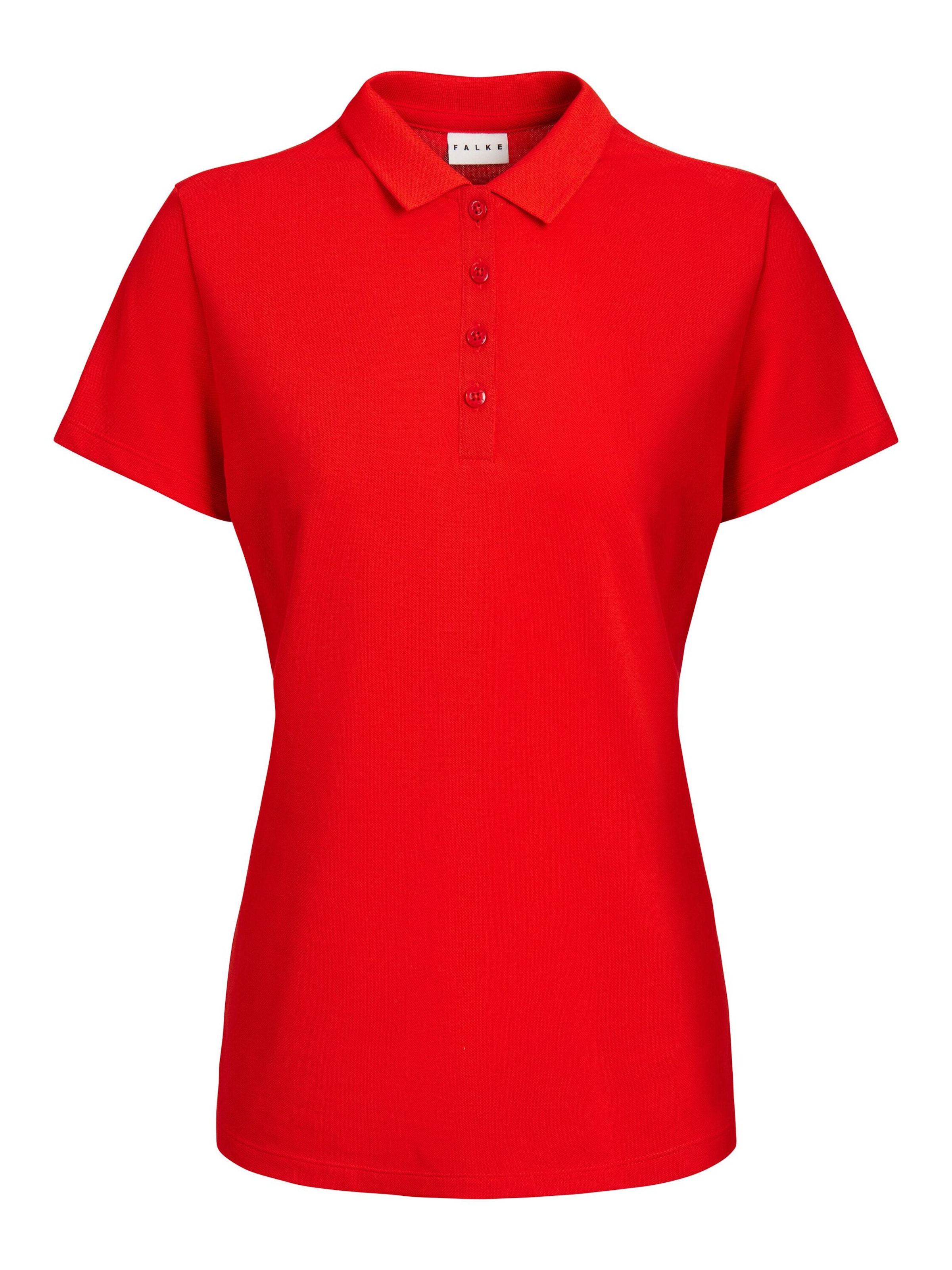 FALKE Shirt 'Essential'‌‌‌‌‌‌‌‌‌‌ in Rot: Vorderseite