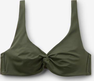 CALZEDONIA Bikinitop 'Premium Sculpt' in Grün: Vorderseite