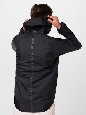 Superdry Athletic Jacket in Black