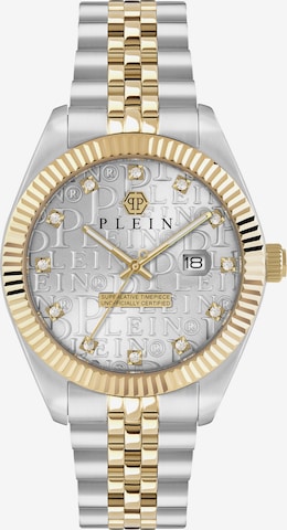 Montre à affichage analogique Philipp Plein Watches en argent : devant