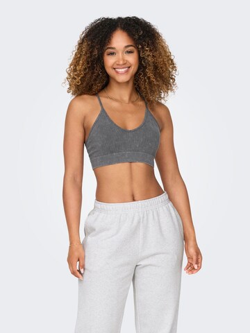 ONLY T-Shirt BH 'LEA' in Grau: Vorderseite