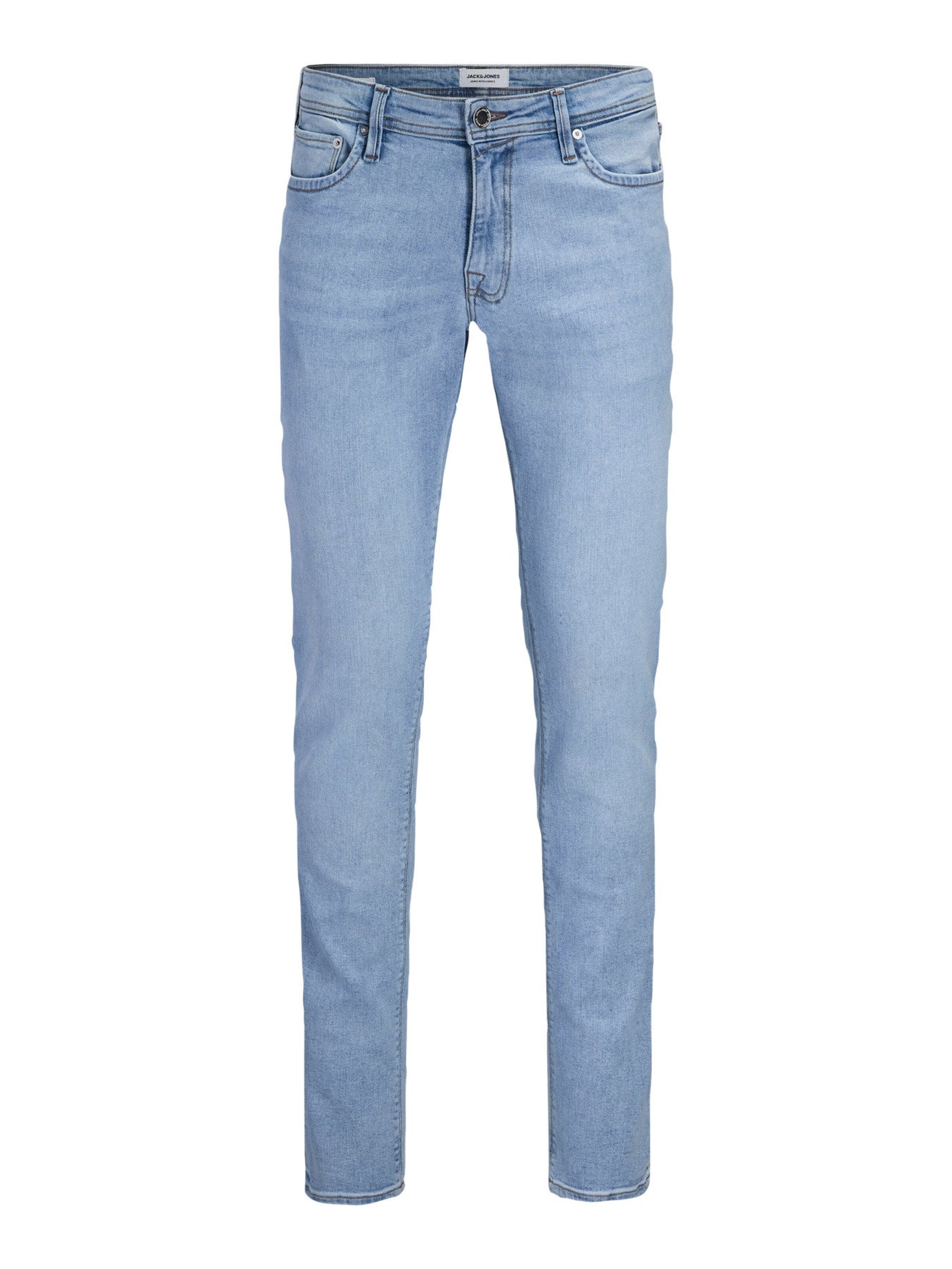 JACK & JONES Slimfit Jeans '12289524' i blå: forside
