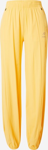 Rukka Tapered Workout Pants 'MURTO' in Yellow: front