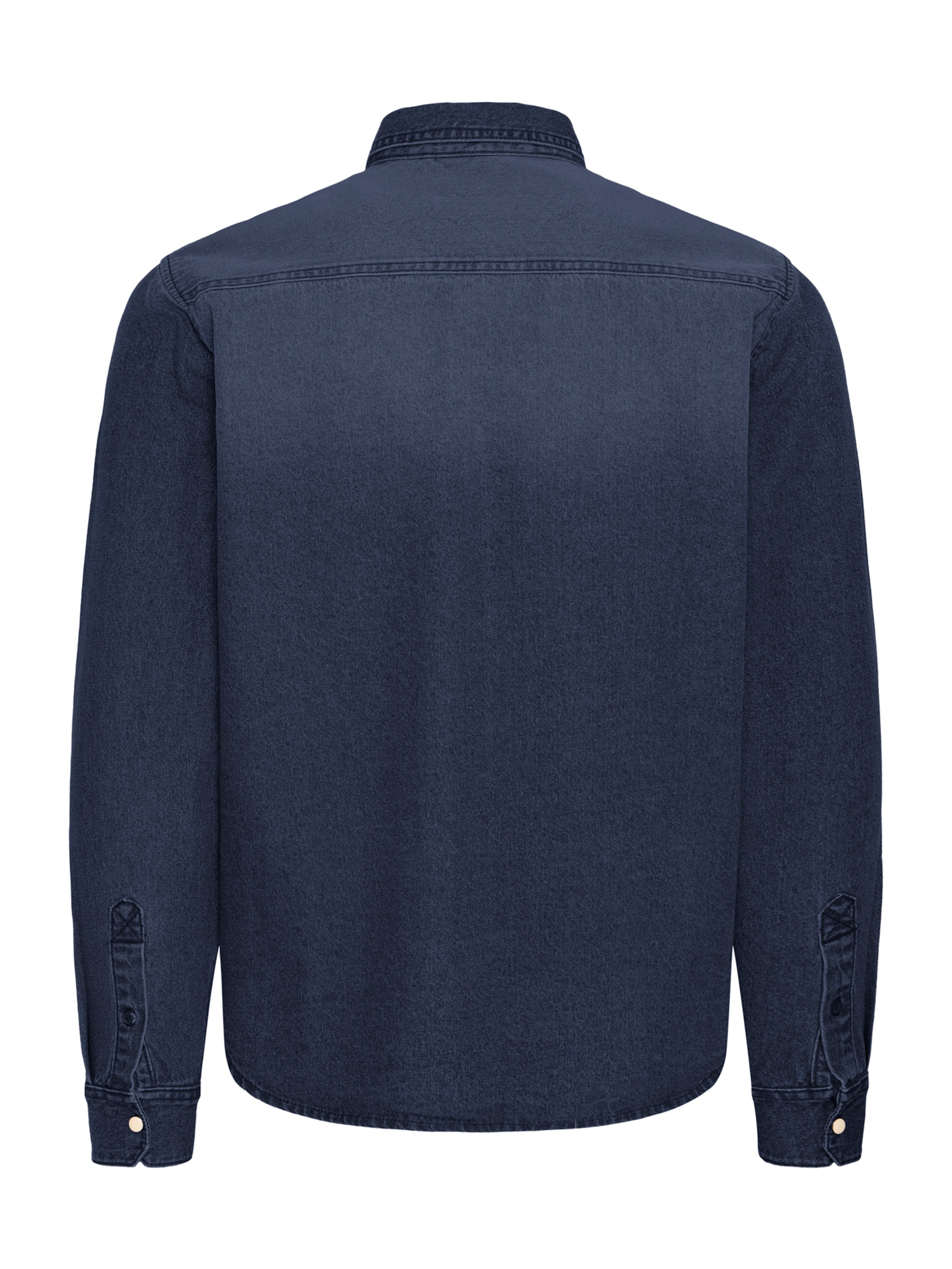 Coupe regular Chemise 'BHDARGO' BLEND en bleu