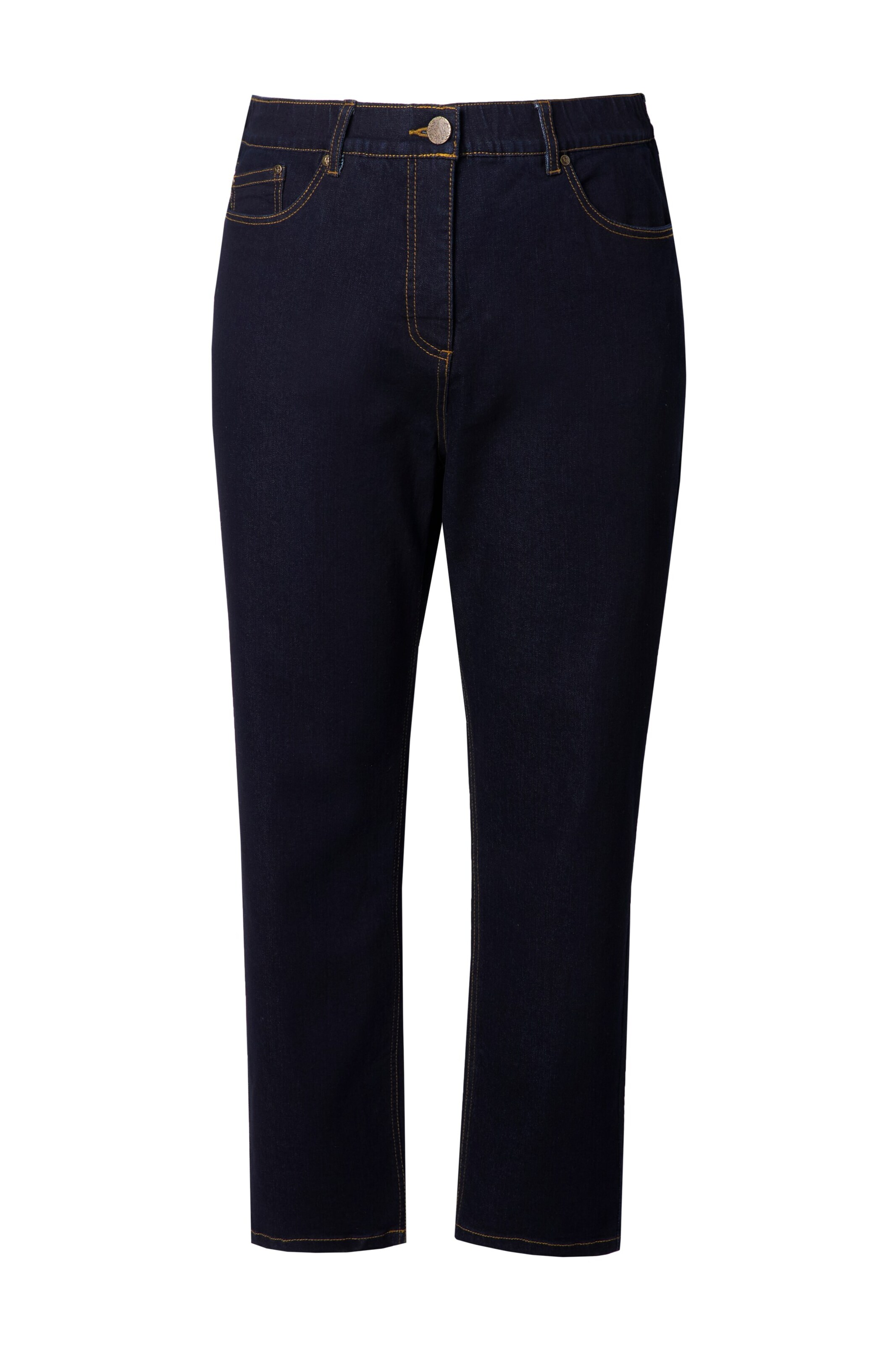 Ulla Popken Jeans in 32-34/Regular in de kleur Navy, Productweergave