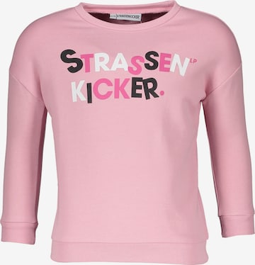 STRASSENKICKER Sweatshirt in Pink: front