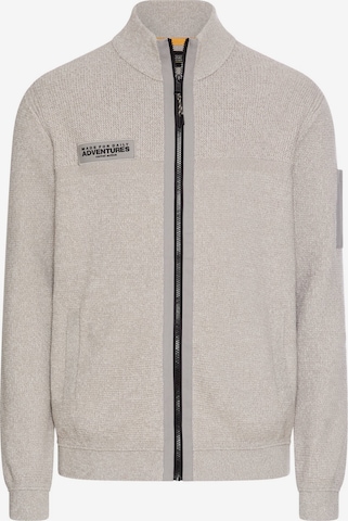 CAMEL ACTIVE Strickjacke in Grau: Vorderseite