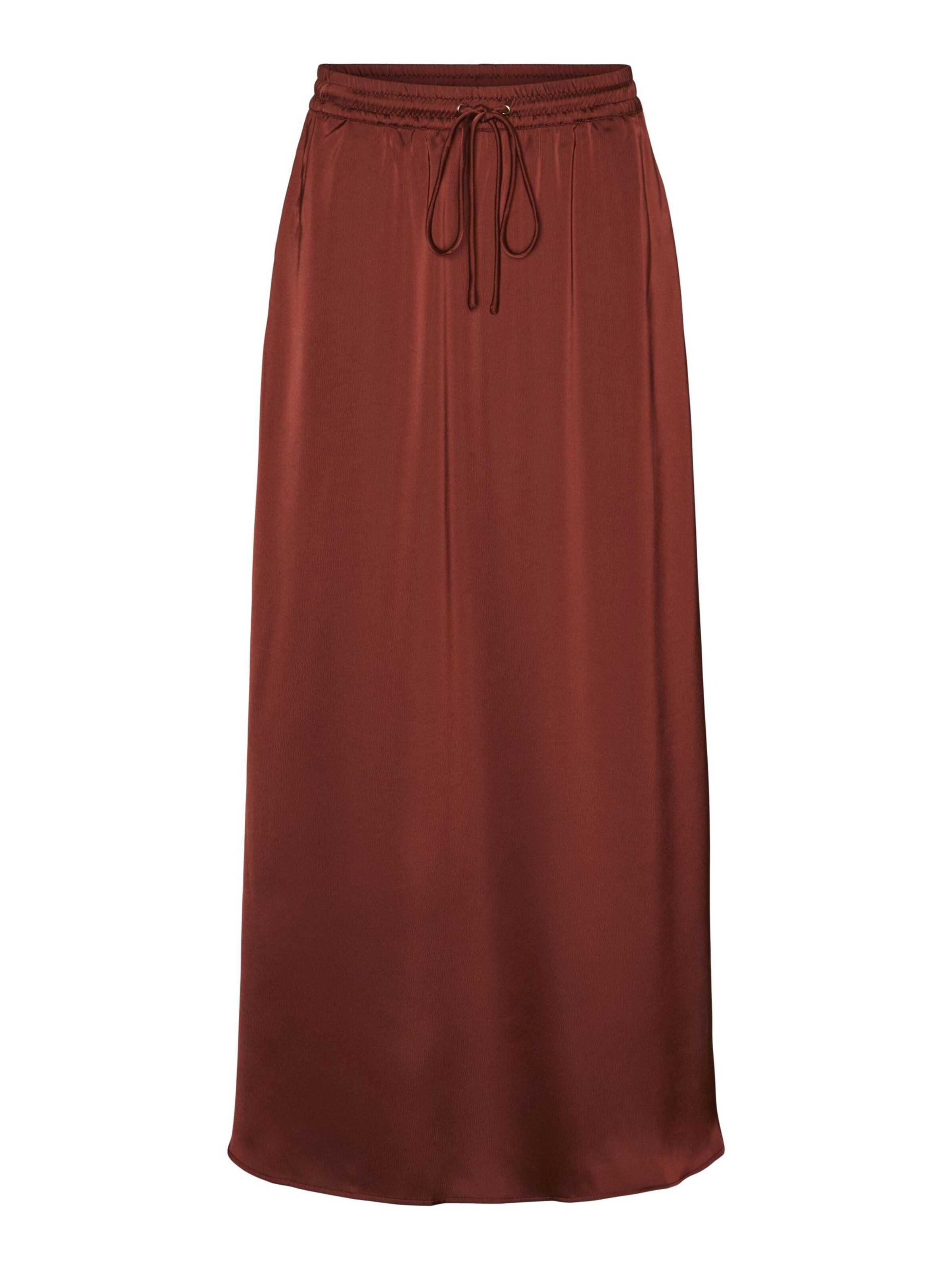 Jupe 'MOSIA' VERO MODA en marron : devant