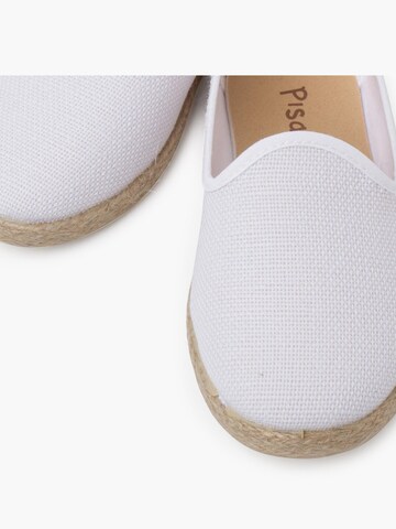 Pisamonas - Zapatos abiertos en blanco
