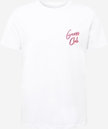 GUESS Shirt 'NAIM' in White: front