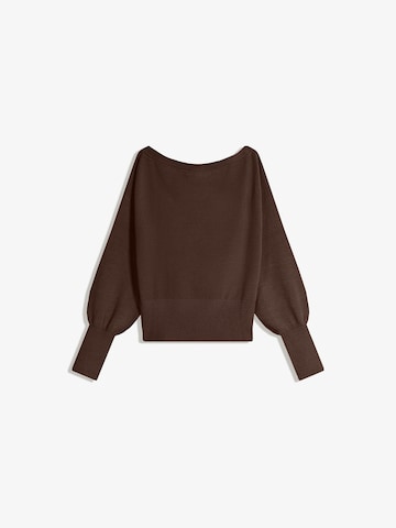 Pull-over Bershka en marron