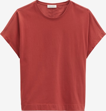 T-shirt Marc O'Polo en rouge : devant