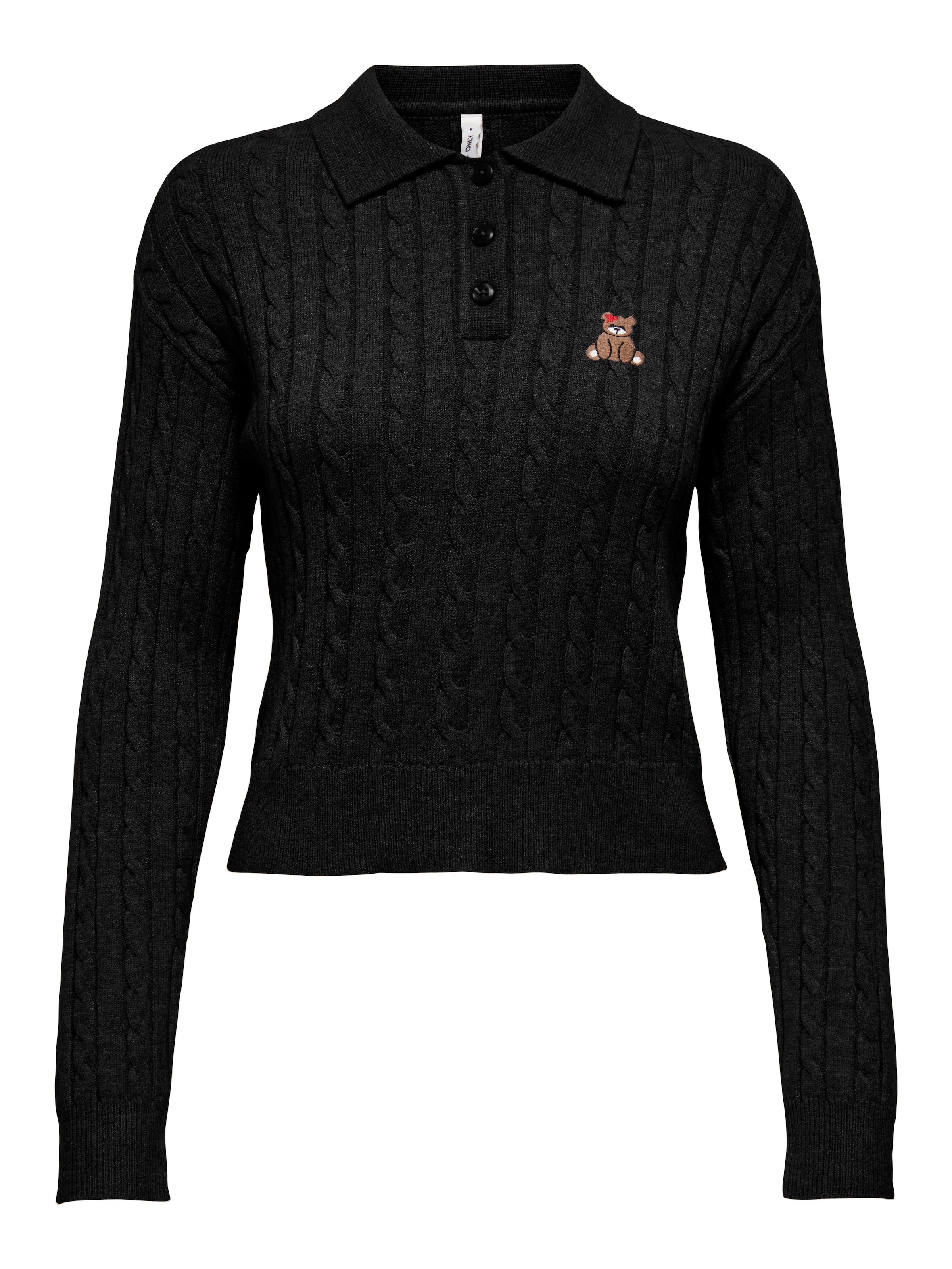 ONLY Sweater in Black: front