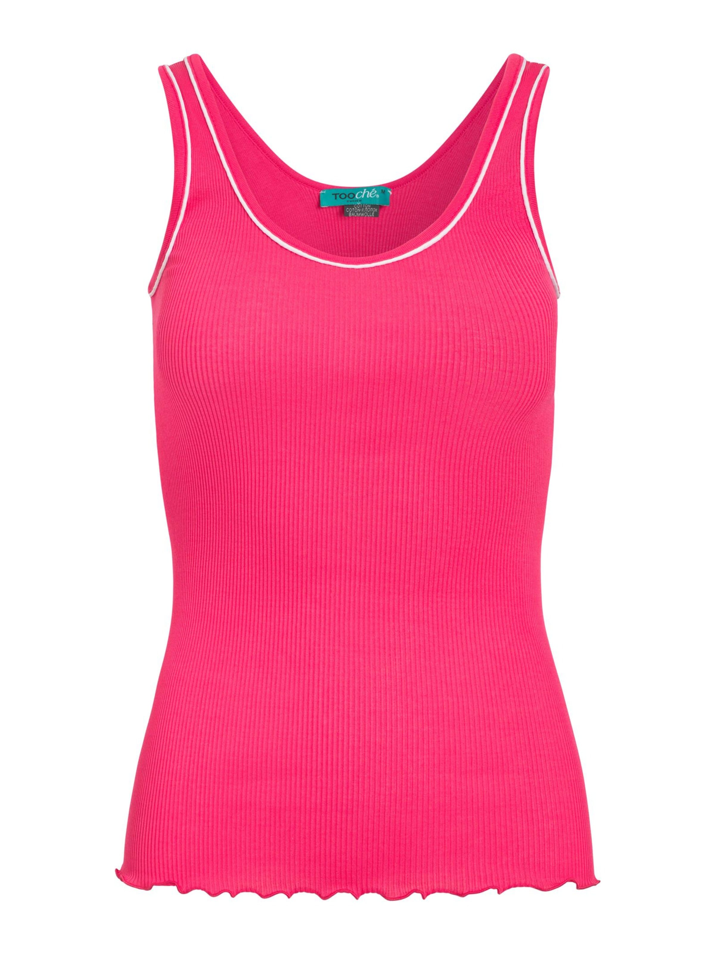 TOOche Top 'One' in Pink: front