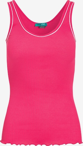 TOOche Top 'One' in Pink: front