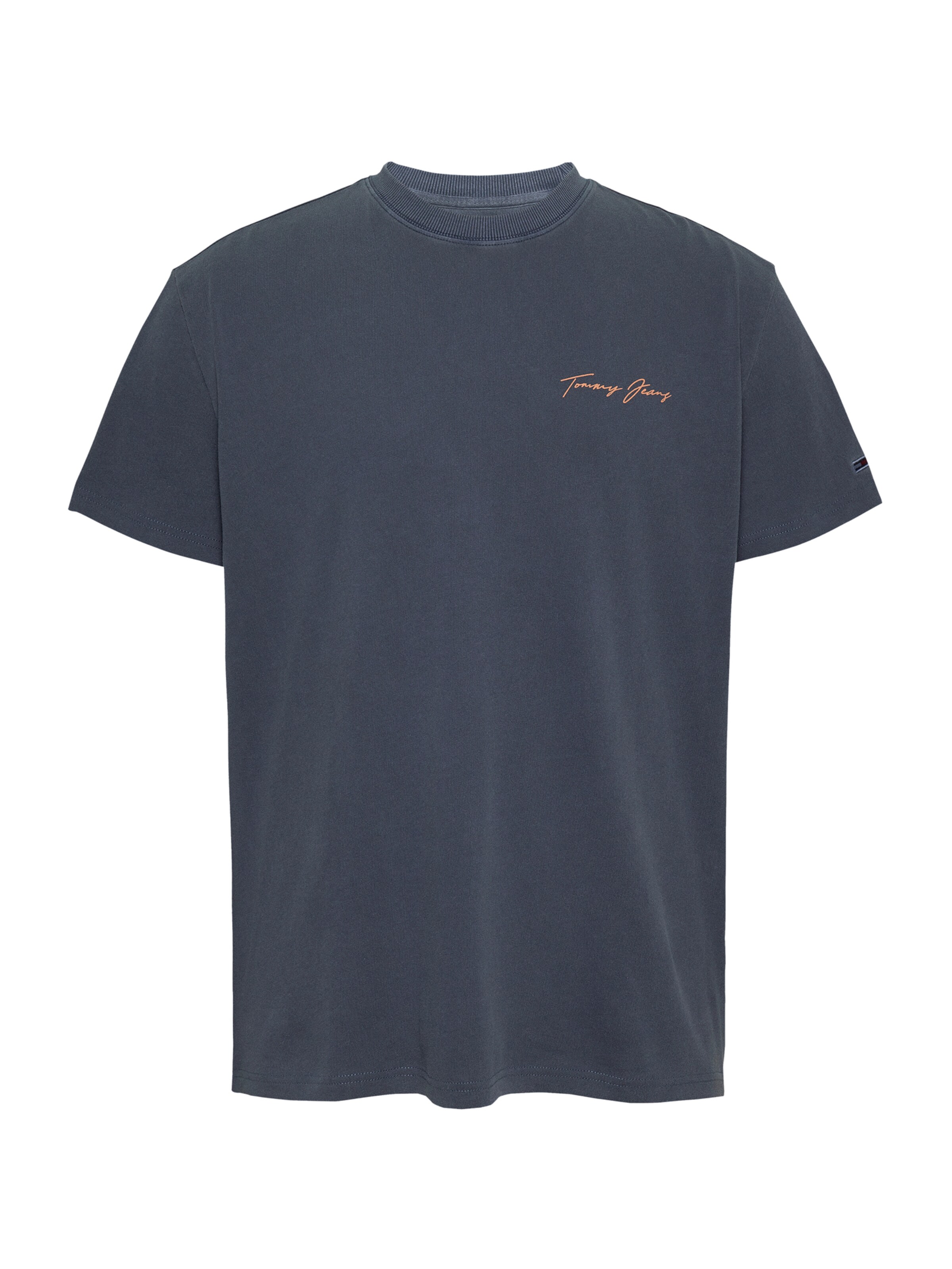 zils Tommy Jeans T-Krekls 'SAILING': no priekšpuses