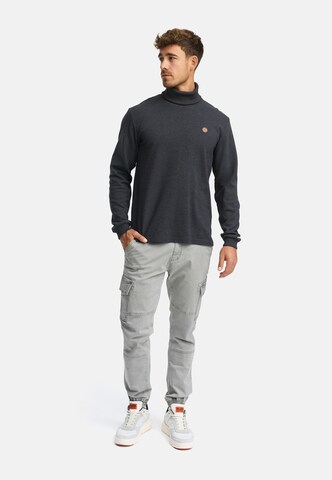 INDICODE JEANS Shirt 'INGuadalupe' in Grijs