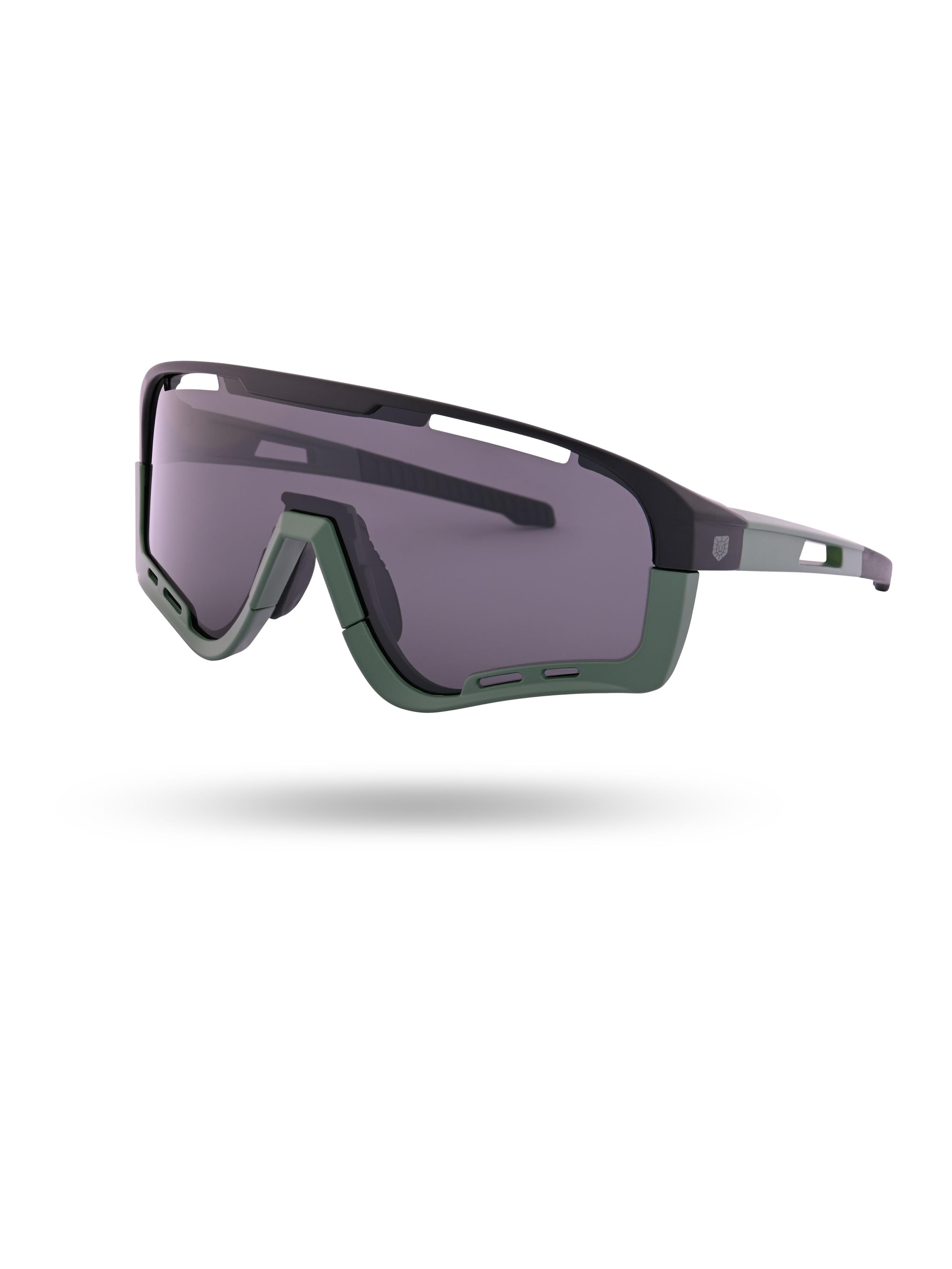 SWORTS Sportsonnenbrille 'Visions'‌‌‌‌‌‌‌‌ in Grün: Vorderseite