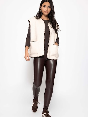 SASSYCLASSY Vest in Beige