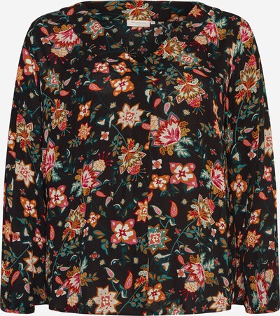 ONLY Carmakoma Bluse in mischfarben / schwarz, Produktansicht