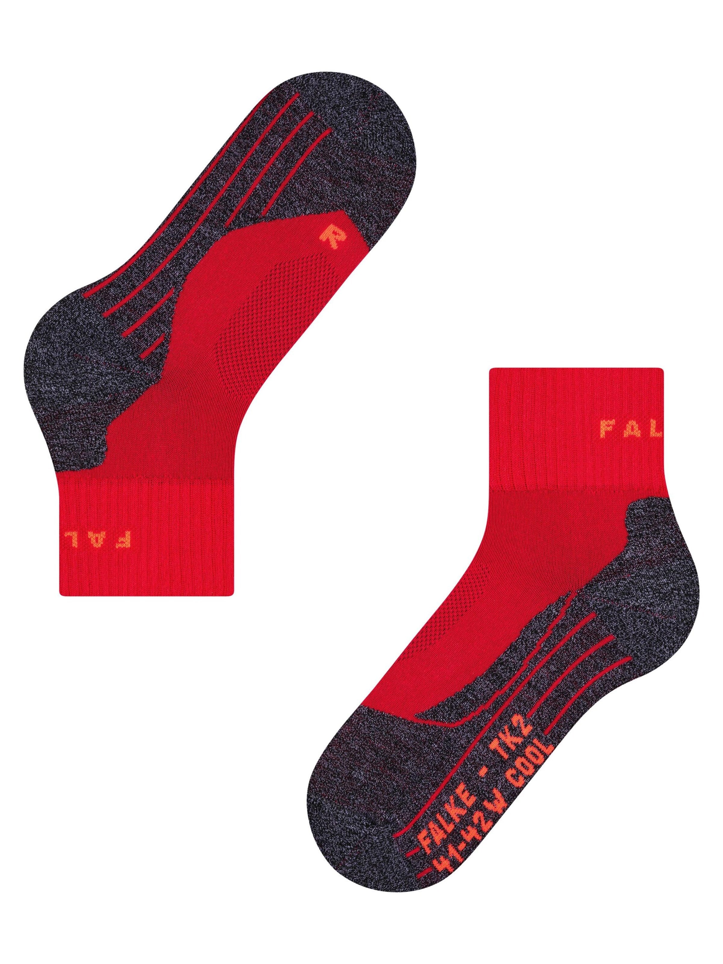 FALKE Athletic Socks 'TK2 Explore Cool Short' in Pink