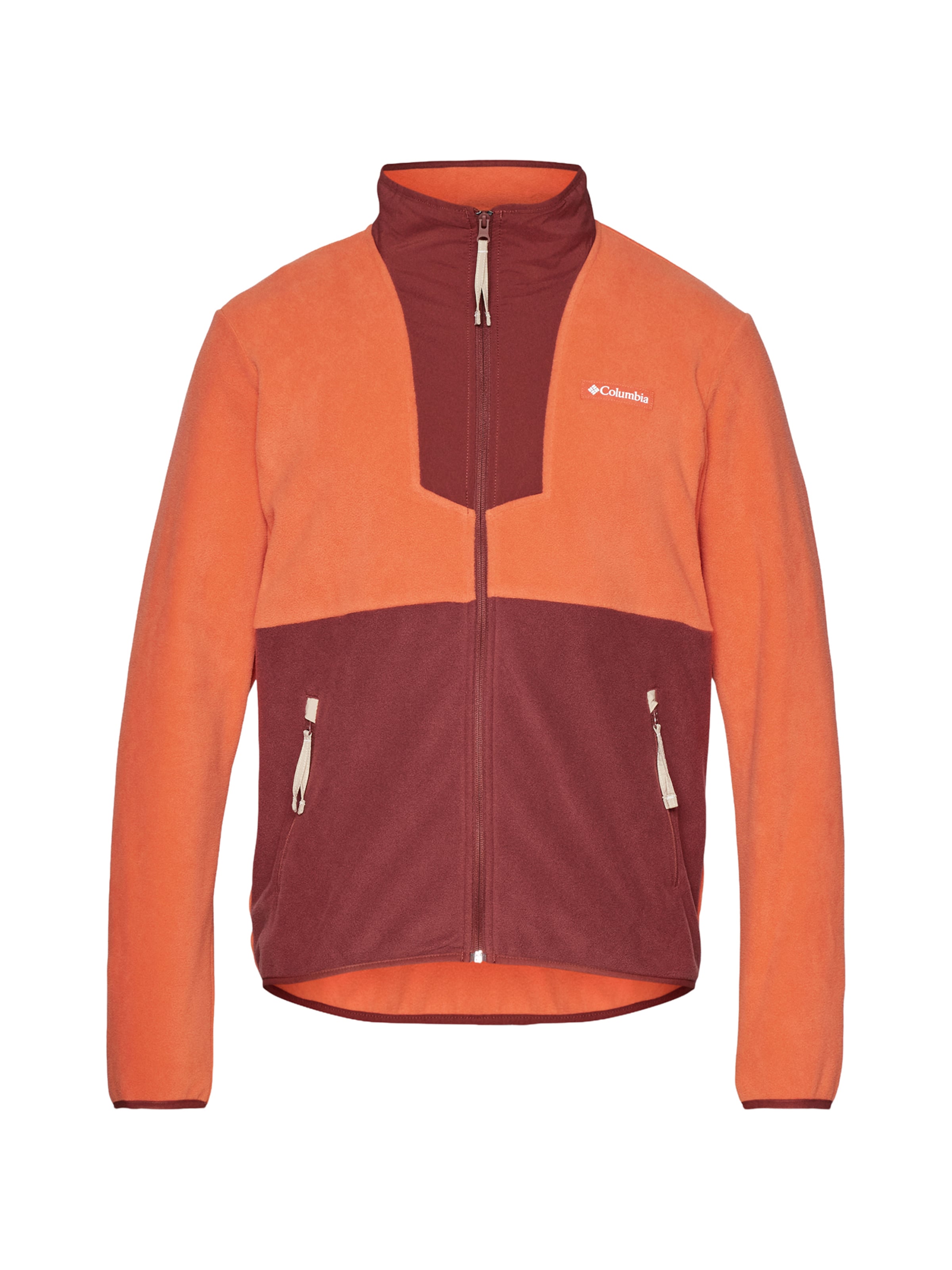 Jachetă  fleece funcțională 'Sequoia Grove™' de la COLUMBIA pe portocaliu: față