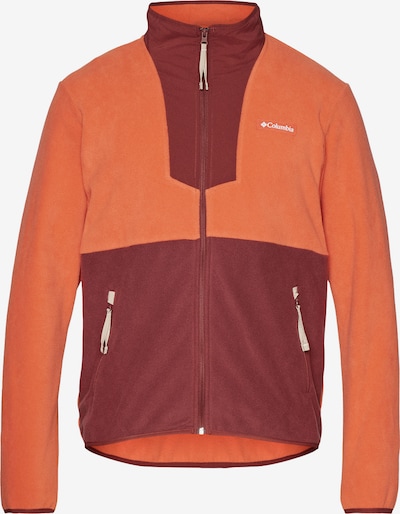 COLUMBIA Tehnička flis jakna 'Sequoia Grove™' u narančasta / tamno crvena, Pregled proizvoda
