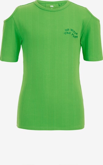Tricou WE Fashion pe verde / verde neon, Vizualizare produs