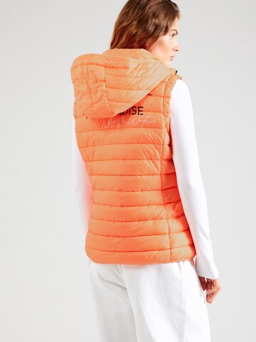 Gilet Soccx en orange : devant