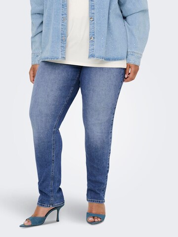 Slimfit Jeans 'CARSUI' di ONLY Carmakoma in blu: frontale