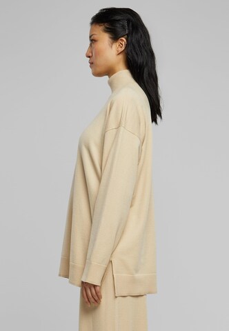Urban Classics Pullover i overstørrelse i beige
