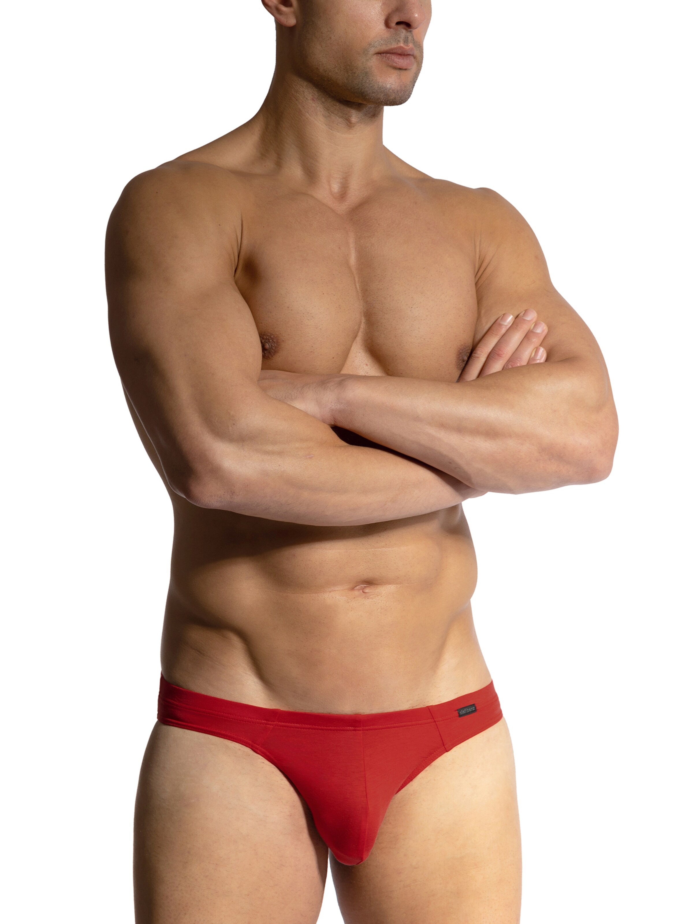 Slip ' RED2400 Brazilbrief ' Olaf Benz en rouge : devant