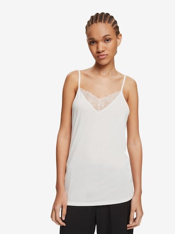 ESPRIT Top in White: front