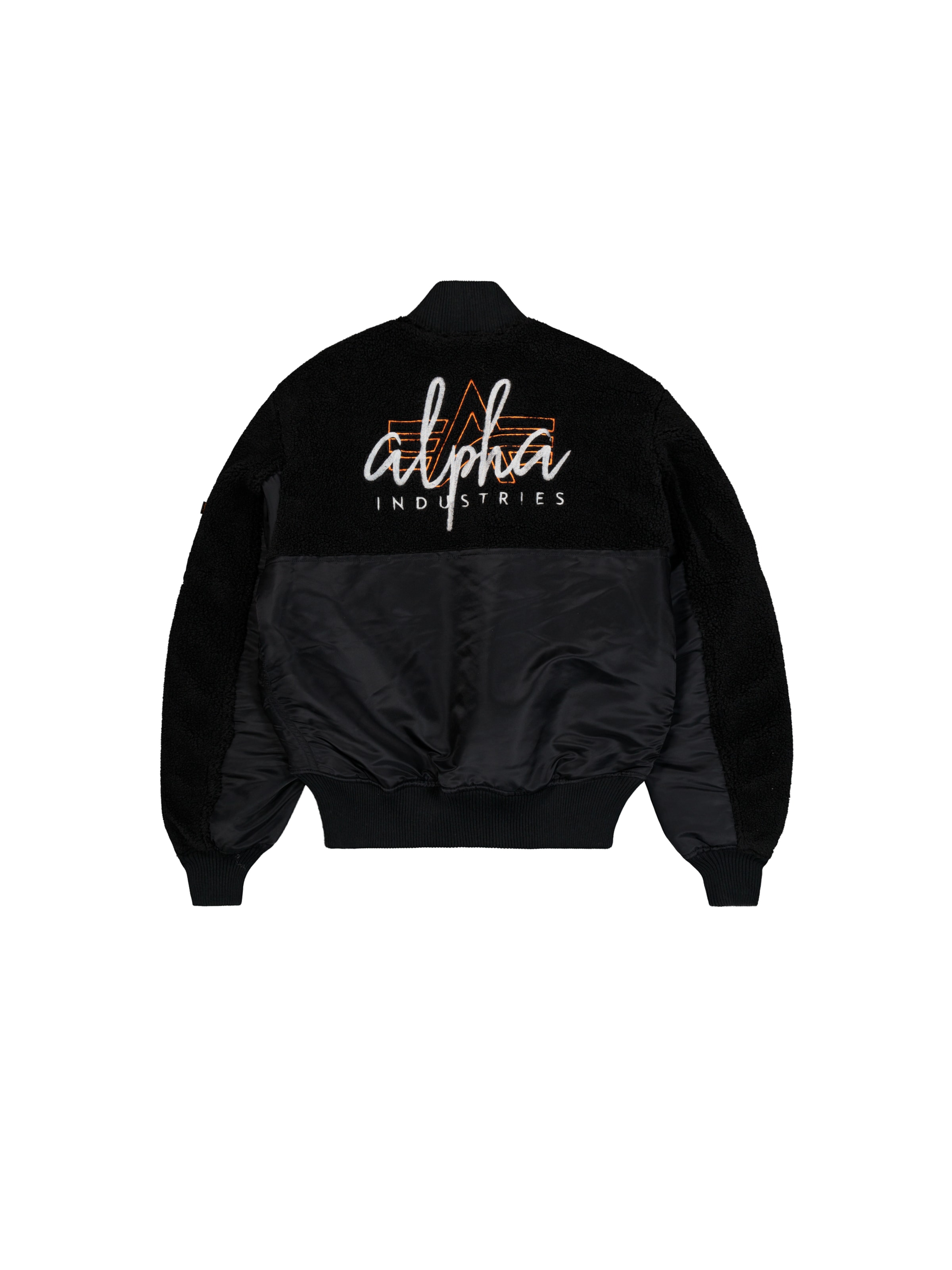 ALPHA INDUSTRIES Демисезонная куртка в Черный