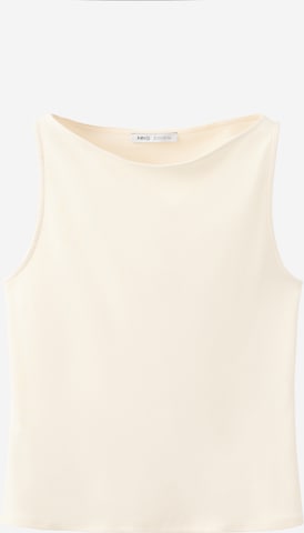 MANGO Topp 'TECLI' i beige: framsida