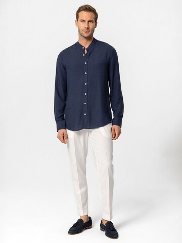 Coupe regular Chemise 'Ambrogia ' Antioch en bleu