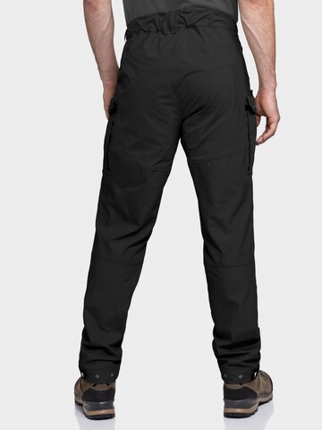 Regular Pantalon outdoor 'Maghera' Schöffel en noir