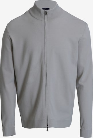 Lufian Knit cardigan in Grey: front