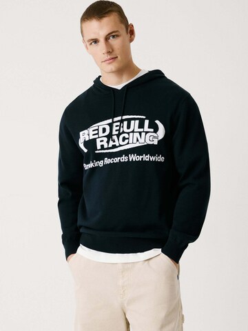 Red Bull Racing x Pepe Jeans Trui 'Intarsia' in Blauw: voorkant