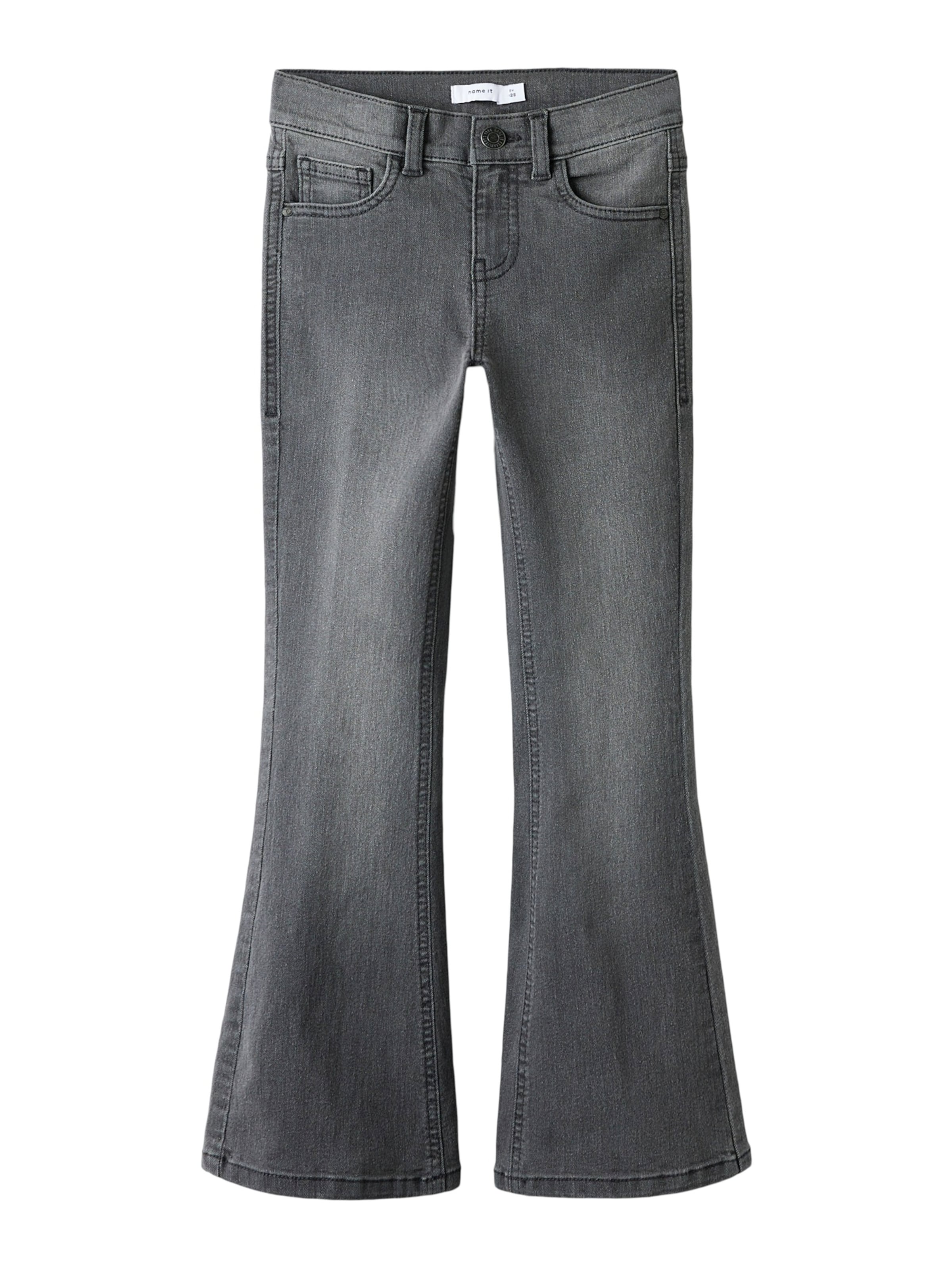 NAME IT - Bootcut Vaquero 'NKFPOLLY' en gris: frente