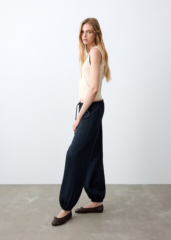MANGO TEEN Baggy Pants 'Crabe' in Blue