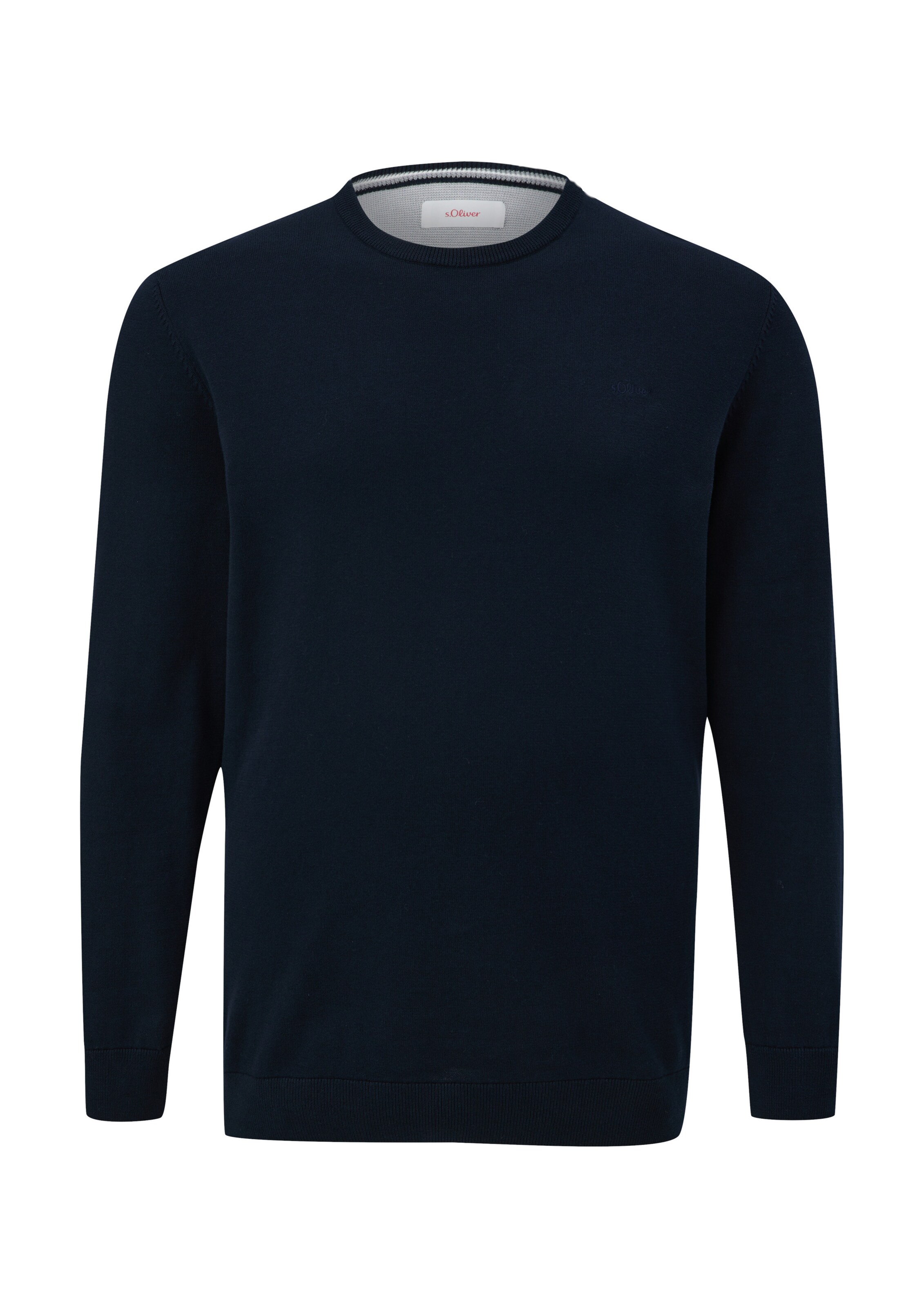 s.Oliver Men Big Sizes Свитер в Синий: спереди