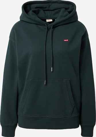 LEVI'S ® Mikina 'Standard Hoodie' – zelená: přední strana