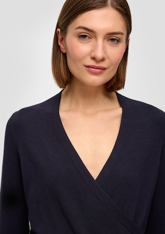 s.Oliver BLACK LABEL Trui in Blauw
