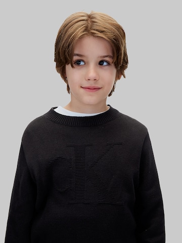 Calvin Klein Jeans Pullover in Schwarz