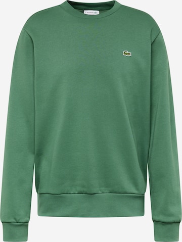 LACOSTE Sweatshirt in Green: front