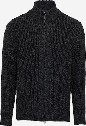 Superdry Strickjacke 'Downhill' in Schwarz: predná strana